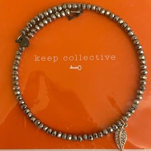 Stella & Dot Growth Beaded Wrap Bracelet